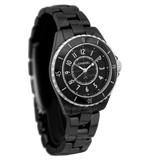 Chanel J12 Quartz Black Dial Black Steel Strap Watch for Women - J12 H5695 Buy Now By Chanel