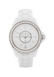 Chanel J12 Quartz Diamonds White Dial White Steel Strap Watch for Women - J12 H3110 Buy Now By Chanel
