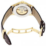 Tissot Le Locle Automatic Gold Dial Brown Leather Strap Watch For Men - T41.5.413.73 Buy Now By Tissot