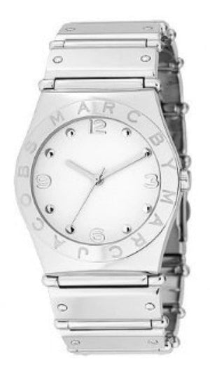 Marc Jacobs Amy White Dial Silver Steel Strap Watch for Women - MBM8518 Buy Now By Marc Jacobs