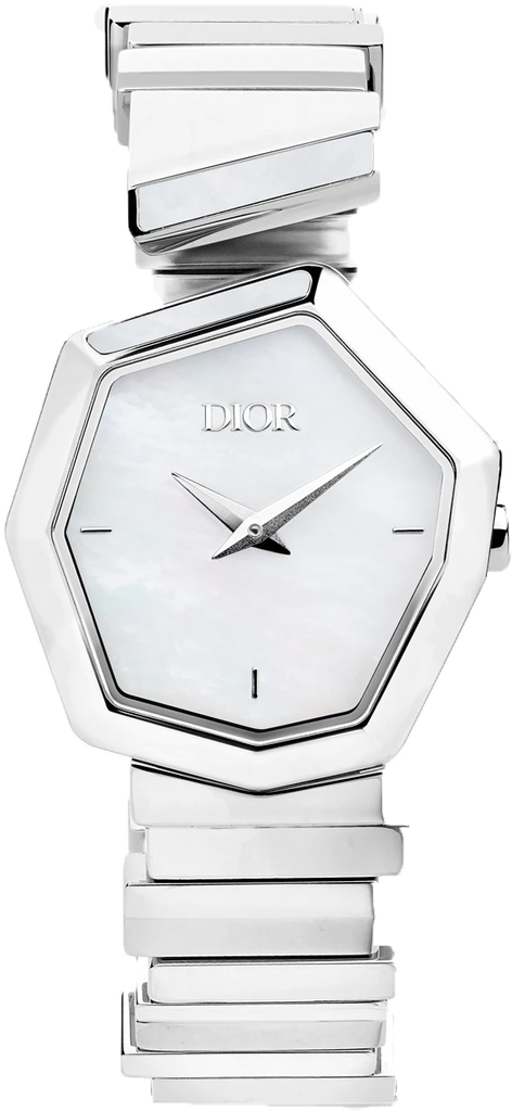 Dior Gem Dior Mother of Pearl Dial Silver Steel Strap Watch for Women - CD18111X1073 Buy Now By Dior