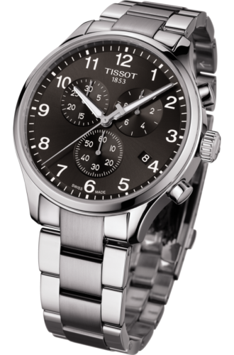 Tissot Chrono XL Quartz Asian Games Edition Black Dial Silver Steel Strap Watch For Men - T116.617.11.057.02 Buy Now By Tissot
