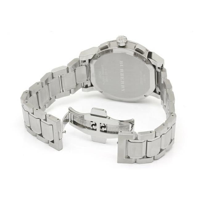 Burberry The City Blue Dial Silver Steel Strap Watch for Men - BU9363 Buy Now By Burberry