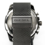 Diesel Mega Chief Chronograph Black Dial Black Mesh Strap Watch For Men - DZ4527 Buy Now By Diesel