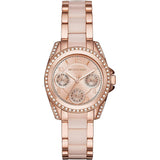 Michael Kors Blair Rose Gold Dial Two Tone Steel Strap Watch for Women - MK6175 Buy Now By Michael Kors
