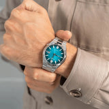 Citizen Tsuyosa Automatic Blue Dial Silver Steel Strap Watch For Men - NJ0151-88X Buy Now By Citizen