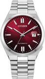 Citizen Tsuyosa Automatic Red Dial Silver Steel Strap Watch For Men - NJ0150-56W Buy Now By Citizen