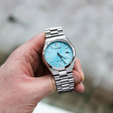 Citizen Tsuyosa Automatic Turquoise Dial Silver Steel Strap Watch For Men - NJ0151-88M Buy Now By Citizen