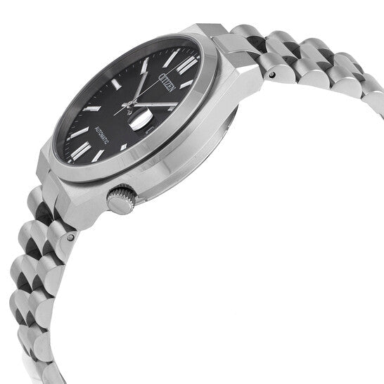 Citizen Tsuyosa Automatic Black Dial Silver Steel Strap Watch For Men - NJ0150-81E Buy Now By Citizen