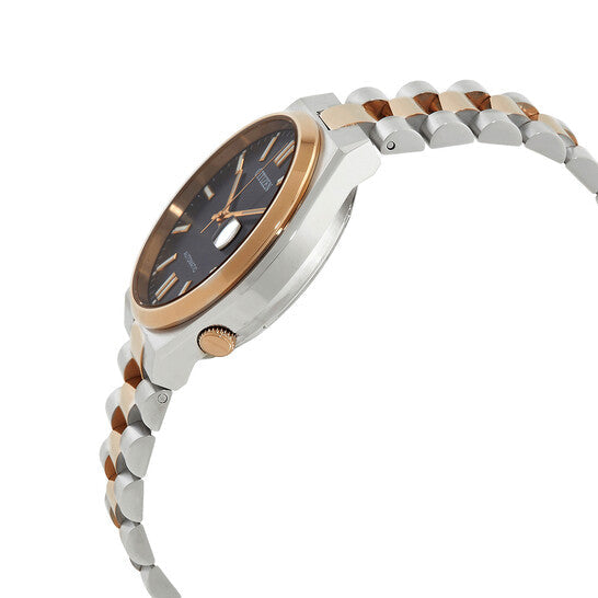 Citizen Tsuyosa Automatic Grey Dial Two Tone Steel Strap Watch For Men - NJ0154-80H Buy Now By Citizen