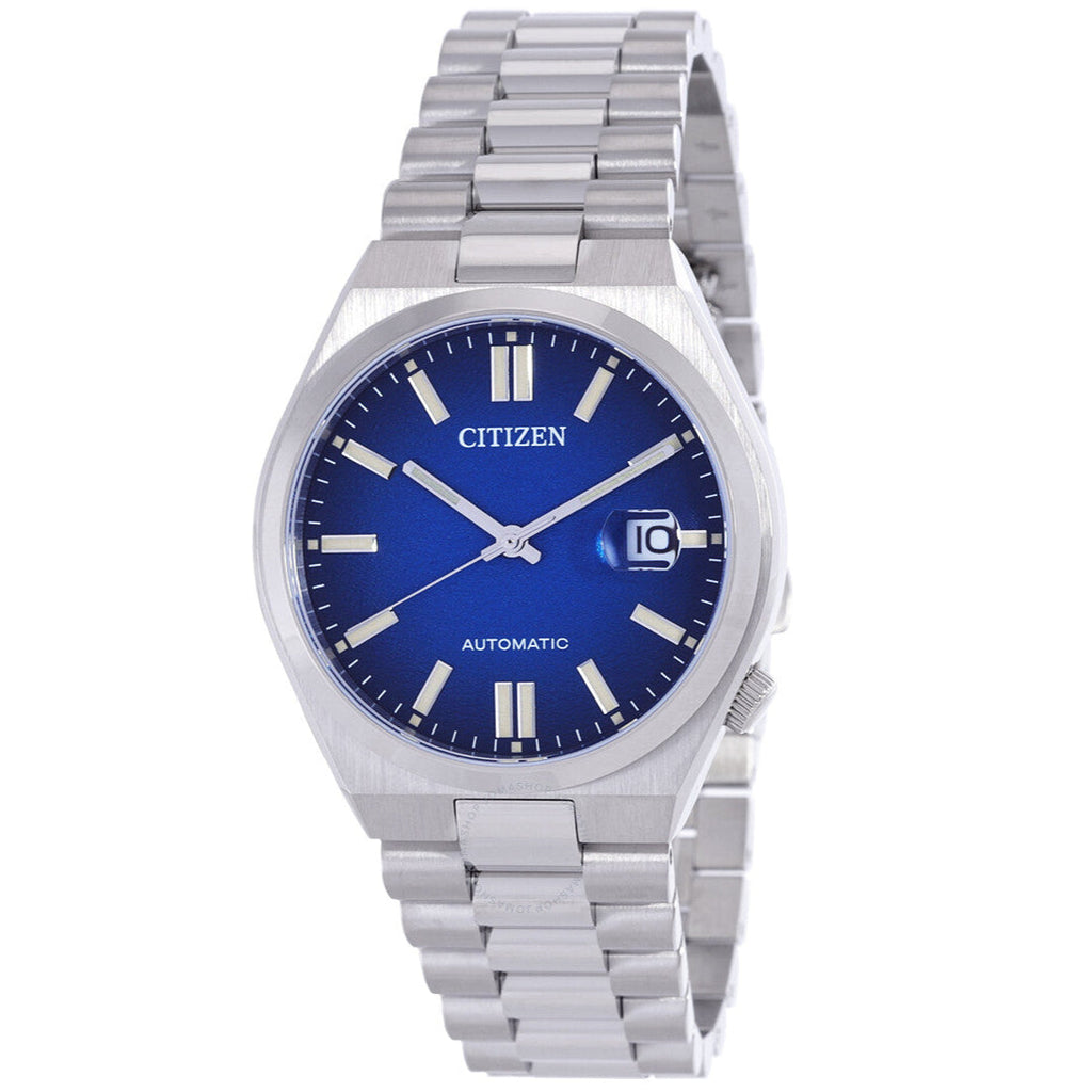 Citizen Tsuyosa Automatic Dark Blue Dial Silver Steel Strap Watch For Men - NJ0151-88L Buy Now By Citizen
