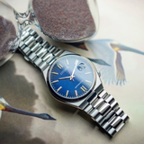 Citizen Tsuyosa Automatic Dark Blue Dial Silver Steel Strap Watch For Men - NJ0151-88L Buy Now By Citizen