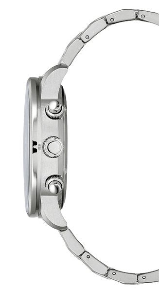 Citizen Eco Drive Chronograph Blue Dial Silver Stainless Steel Watch For Men - CA0690-88L Buy Now By Citizen