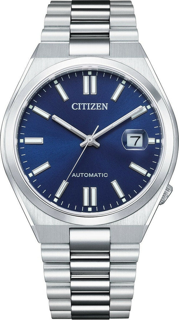 Citizen Tsuyosa Automatic Blue Dial Silver Steel Strap Watch For Men - NJ0150-81L Buy Now By Citizen
