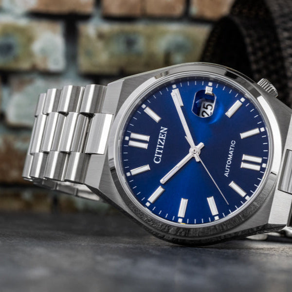 Citizen Tsuyosa Automatic Blue Dial Silver Steel Strap Watch For Men - NJ0150-81L Buy Now By Citizen