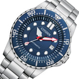 Citizen Promaster Mechanical Blue Dial Silver Steel Strap Watch For Men - NJ0121-89L Buy Now By Citizen