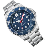 Citizen Promaster Mechanical Blue Dial Silver Steel Strap Watch For Men - NJ0121-89L Buy Now By Citizen