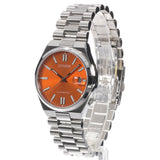 Citizen Tsuyosa Automatic Orange Dial Silver Steel Strap Watch For Men - NJ0151-88Z Buy Now By Citizen
