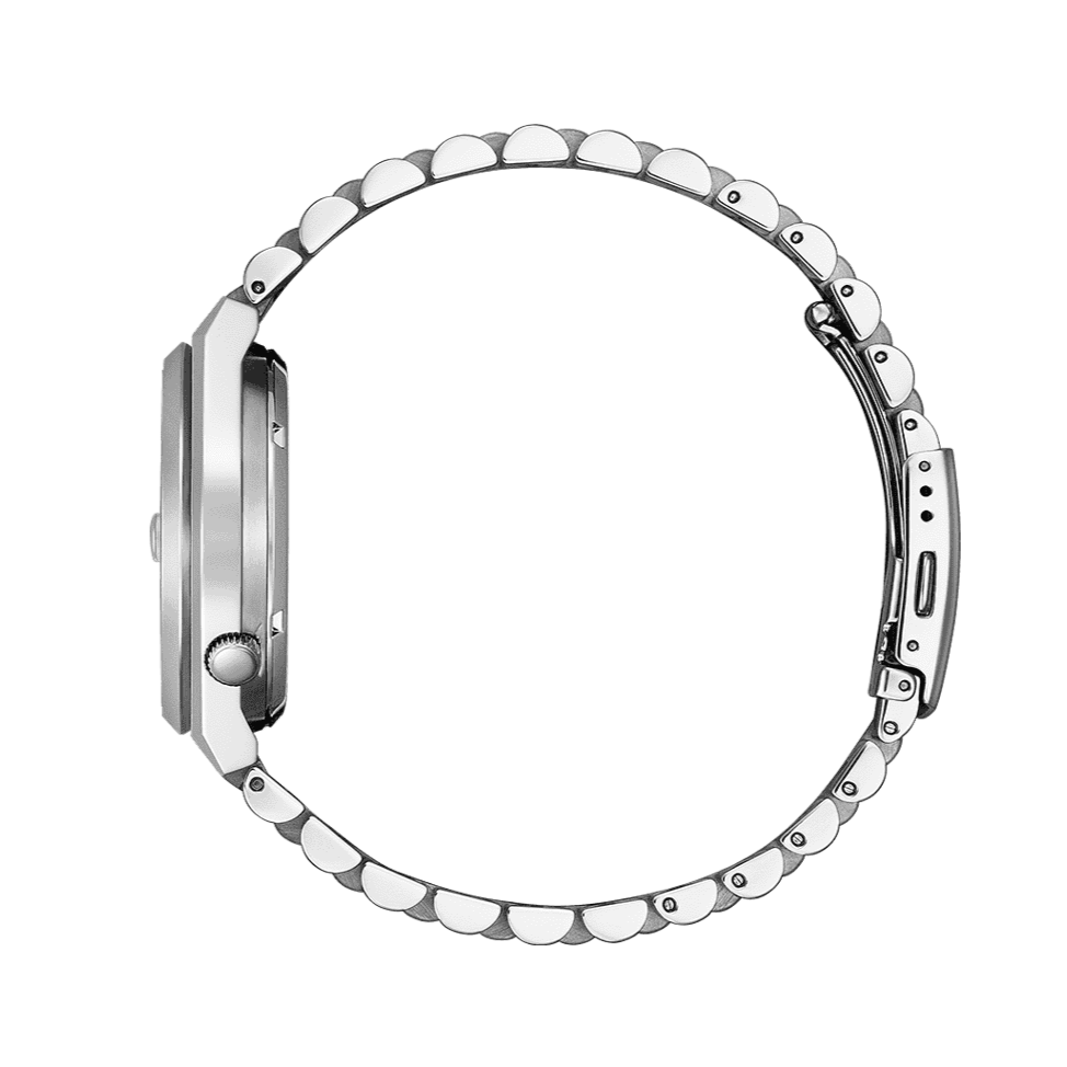 Citizen Tsuyosa Automatic Orange Dial Silver Steel Strap Watch For Men - NJ0151-88Z Buy Now By Citizen