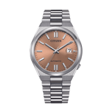 Citizen x Pantone Automatic Warm Sand Dial Silver Steel Strap Watch For Men - NJ0158-89Y Buy Now By Citizen