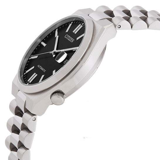 Citizen Tsuyosa Automatic Black Dial Silver Steel Strap Watch For Men - NJ0150-56E Buy Now By Citizen