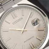 Citizen Tsuyosa Automatic Oatmeal White Dial Silver Steel Strap Watch For Men - NJ0151-88W Buy Now By Citizen
