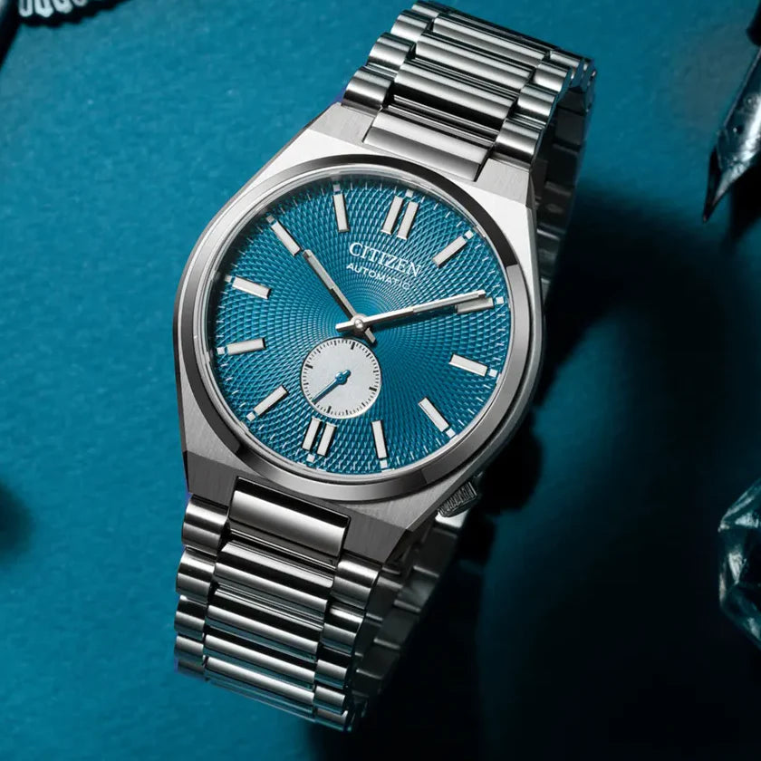 Citizen Tsuyosa Automatic Blue Dial Silver Steel Strap Watch For Men - NK5010-51L Buy Now By Citizen