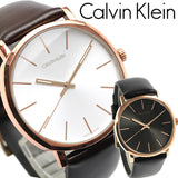 Calvin Klein Posh Silver Dial Brown Leather Strap Watch for Men - K8Q316G6 Buy Now By Calvin Klein
