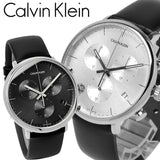 Calvin Klein High Noon Chronograph White Dial Black Leather Strap Watch for Men - K8M271C6 Buy Now By Calvin Klein