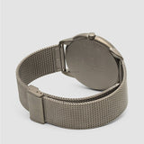 Calvin Klein Minimal Grey Dial Grey Mesh Bracelet Watch for Men - K3M517P4 Buy Now By Calvin Klein