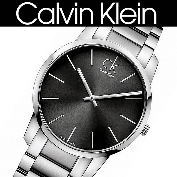 Calvin Klein City Black Dial Silver Steel Strap Watch for Men - K2G21161 Buy Now By Calvin Klein