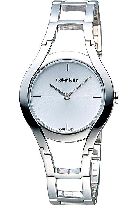 Calvin Klein Class White Dial Silver Steel Strap Watch for Women - K6R23126 Buy Now By Calvin Klein
