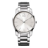 Calvin Klein City Silver Dial Silver Steel Strap Watch for Men - K2G21126 Buy Now By Calvin Klein