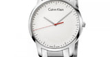 Calvin Klein City Quartz White Dial Silver Steel Strap Watch for Men - K2G2G1Z6 Buy Now By Calvin Klein