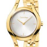 Calvin Klein Class White Dial Gold Steel Strap Watch for Women - K6R23526 Buy Now By Calvin Klein
