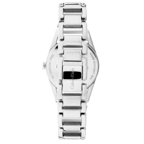 Calvin Klein Dainty Silver Dial Silver Steel Strap Watch for Women - K7L23146 Buy Now By Calvin Klein