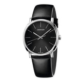 Calvin Klein Posh Black Dial Black Leather Strap Watch for Men - K8Q311C1 Buy Now By Calvin Klein