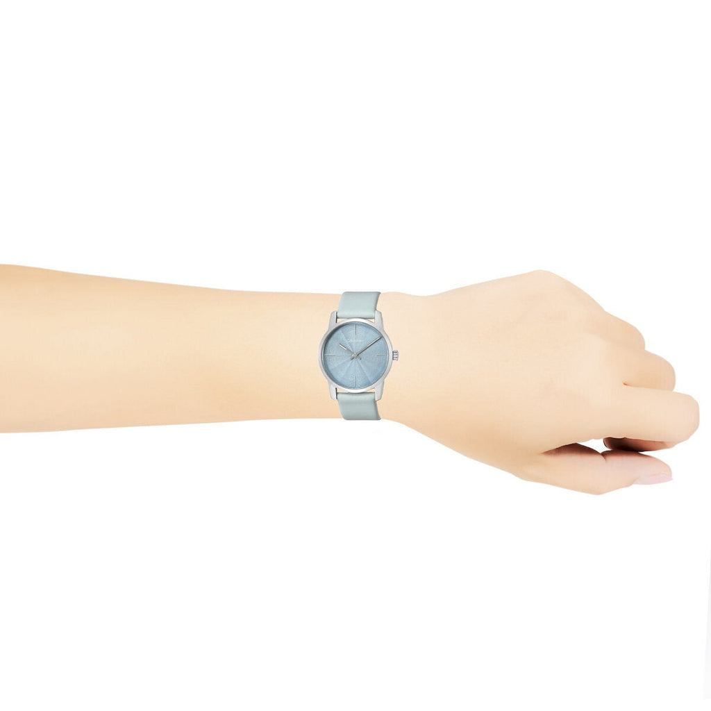 Calvin Klein City Blue Dial Blue Leather Strap Watch for Women - K2G231VN Buy Now By Calvin Klein