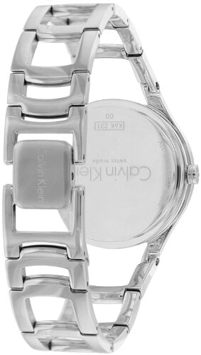 Calvin Klein Class Black Dial Silver Steel Strap Watch for Women - K6R23121 Buy Now By Calvin Klein