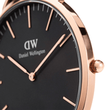 Daniel Wellington Classic Reading Black Dial Black Leather Strap Watch For Men - DW00100129 Buy Now By Daniel Wellington