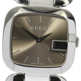 Gucci G Gucci Brown Dial Silver Steel Strap Watch For Women - YA125401 Buy Now By Gucci