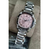 Burberry The Britain Pink Dial Silver Steel Strap Watch for Women - BBY1704 Buy Now By Burberry