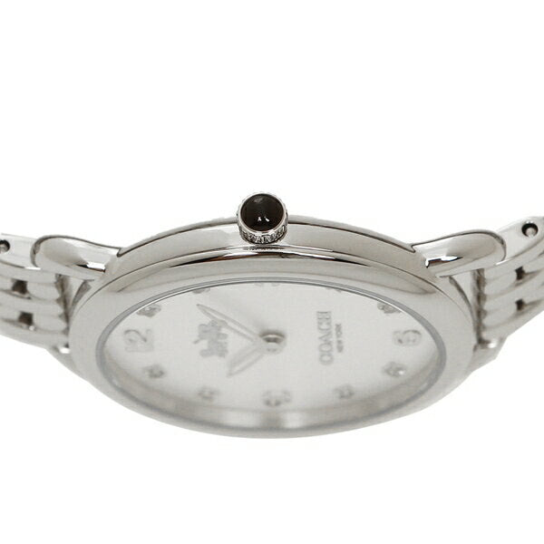 Coach Delancey Slim Silver Dial Silver Steel Strap Watch for Women - 14502781 Buy Now By Coach