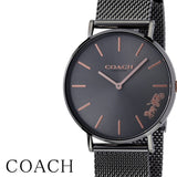Coach Perry Grey Dial Grey Mesh Bracelet Watch for Women - 14503127 Buy Now By Coach