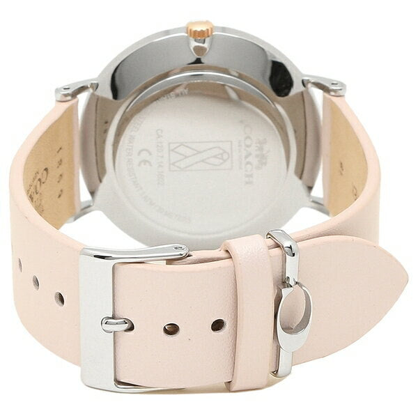 Coach Perry White Dial Pink Leather Strap Watch for Women - 14503128 Buy Now By Coach