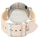 Coach Perry White Dial Pink Leather Strap Watch for Women - 14503128 Buy Now By Coach