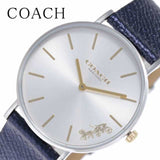 Coach Perry White Dial Blue Leather Strap Watch for Women - 14503156 Buy Now By Coach