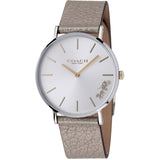 Coach Perry White Dial Beige Leather Strap Watch for Women - 14503157 Buy Now By Coach