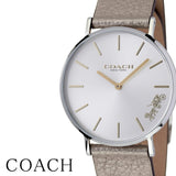 Coach Perry White Dial Beige Leather Strap Watch for Women - 14503157 Buy Now By Coach