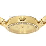 Coach Park Diamonds Gold Dial Gold Steel Strap Watch for Women - 14503171 Buy Now By Coach